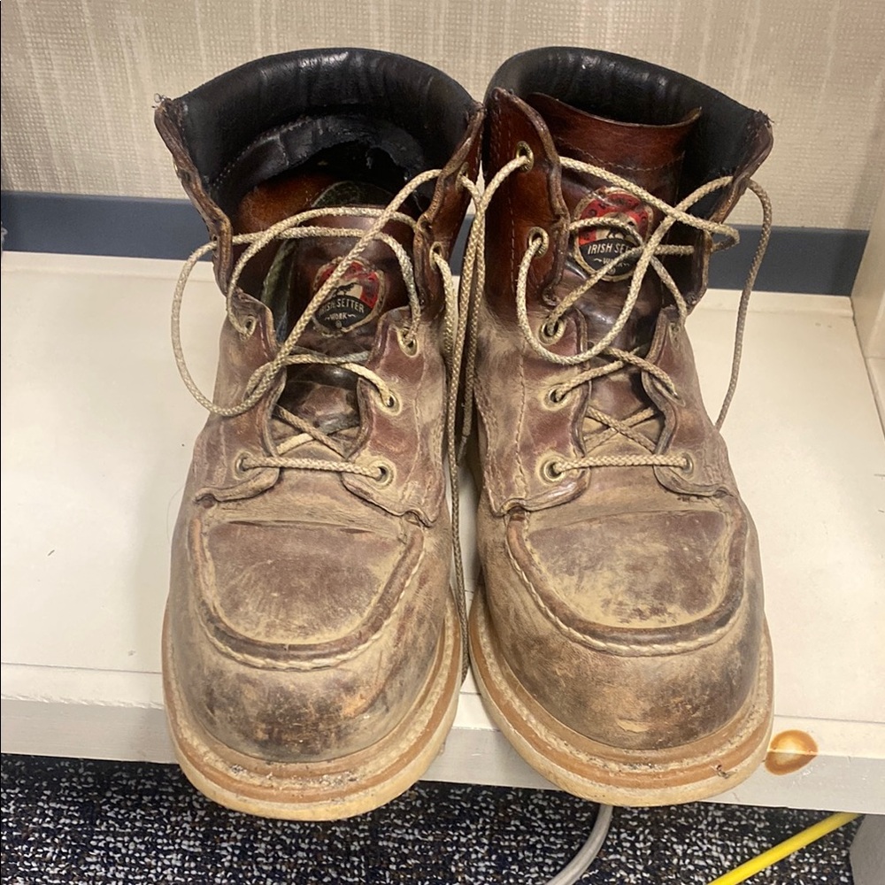 Men's Brown Leather Boots